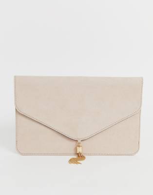 gold clutch bag asos