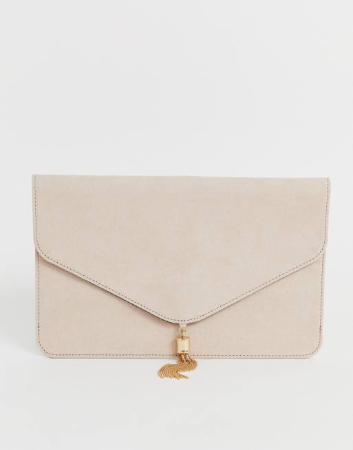 Asos design tassel clutch bag new arrivals