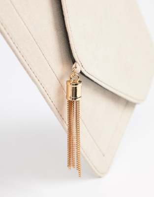 gold clutch bag asos