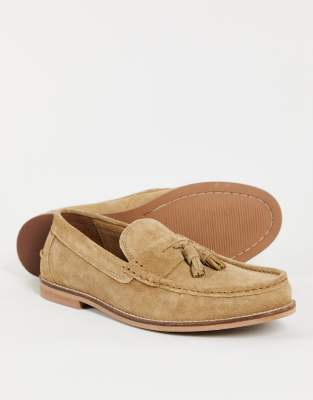 asos beige loafers