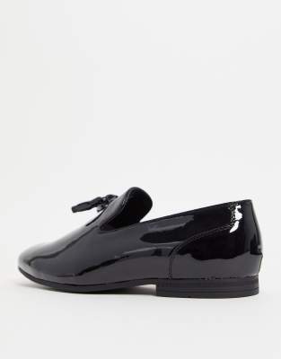 asos black tassel loafers