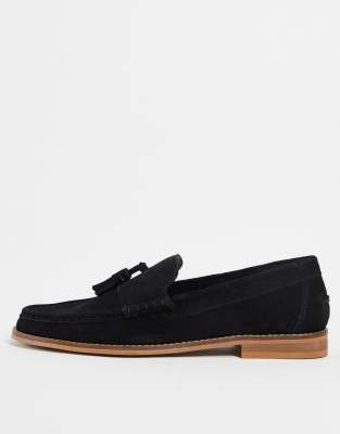 suede loafers