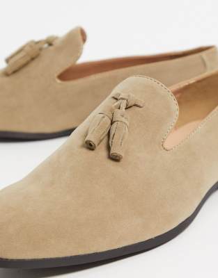 ucb suede tassel loafers