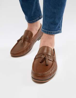 asos design tassel loafers