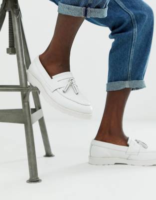 asos white loafers