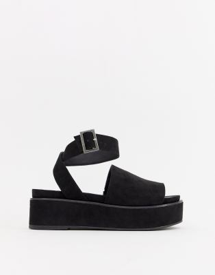 Asos design taylor flatform sandals on sale