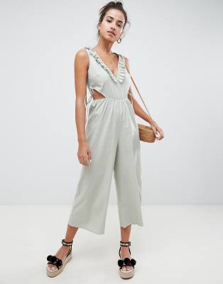 asos design tea jumpsuit