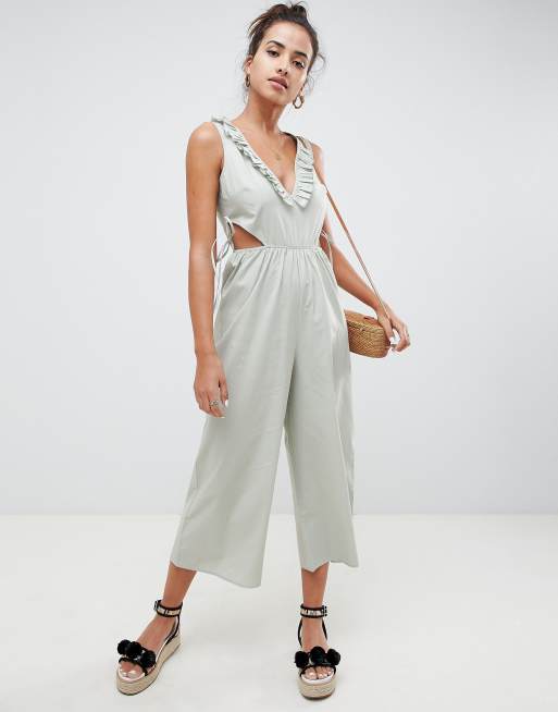 Asos cotton hot sale jumpsuit