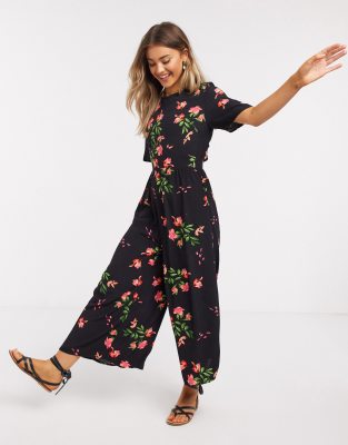 asos floral jumpsuit