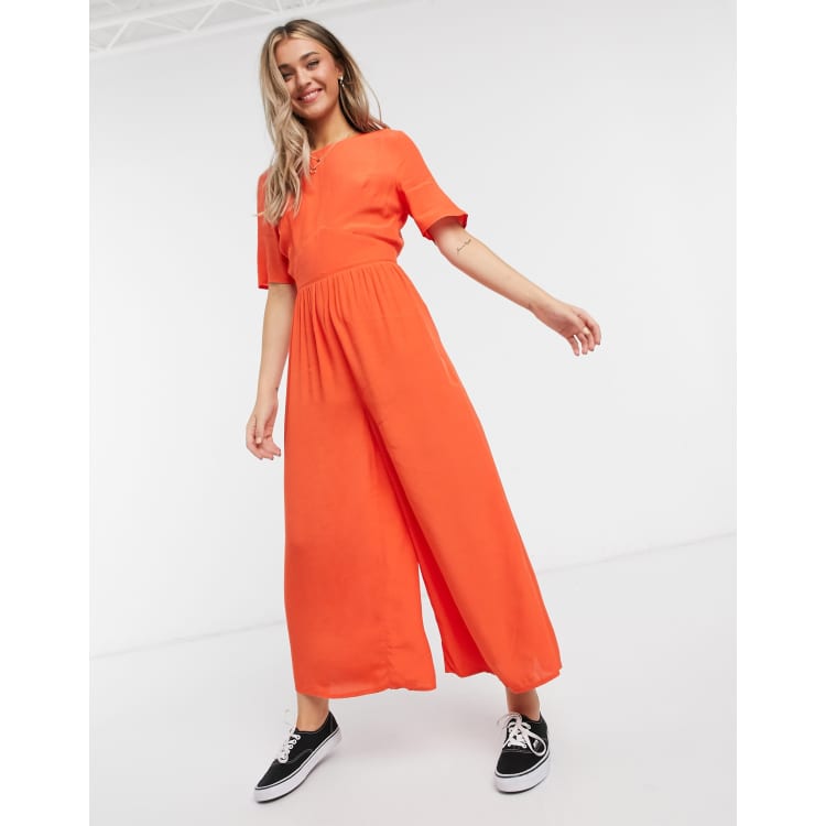 Asos design jumpsuit with kimono sleeve and peg leg online