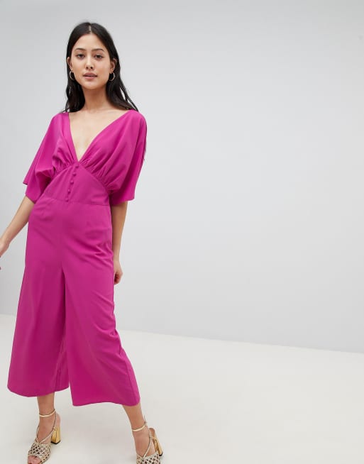 Asos kimono best sale sleeve jumpsuit