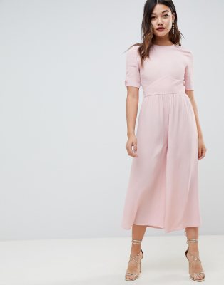 asos pink jumpsuit