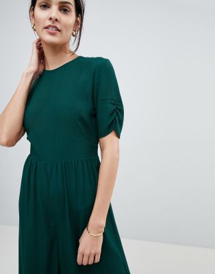 asos green playsuit