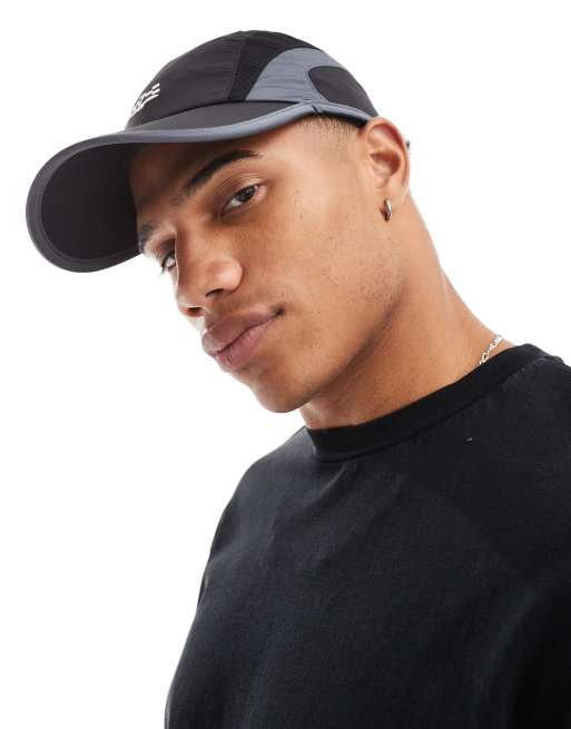 ASOS DESIGN tech cap with reflective detail in black | ASOS