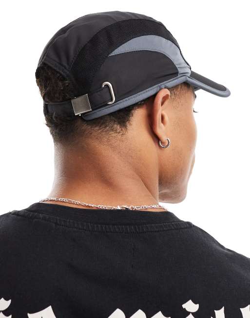 ASOS DESIGN tech cap with reflective detail in black | ASOS