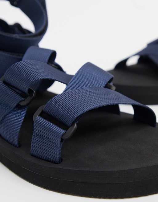 Asos store navy sandals