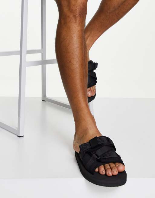 Asos black sliders new arrivals