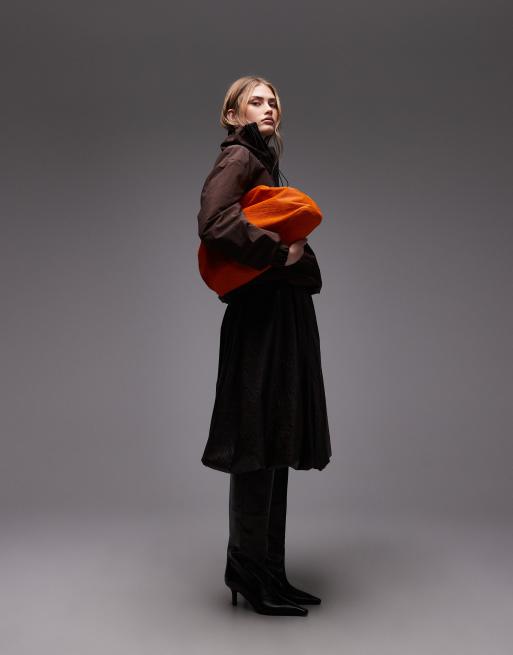 ASOS DESIGN - Technisch windjack in chocoladebruin, 3 van 4