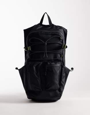 Asos Design Techy Backpack In Black