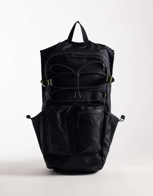 ASOS DESIGN – Techy – Rucksack in Schwarz, 2 von 5