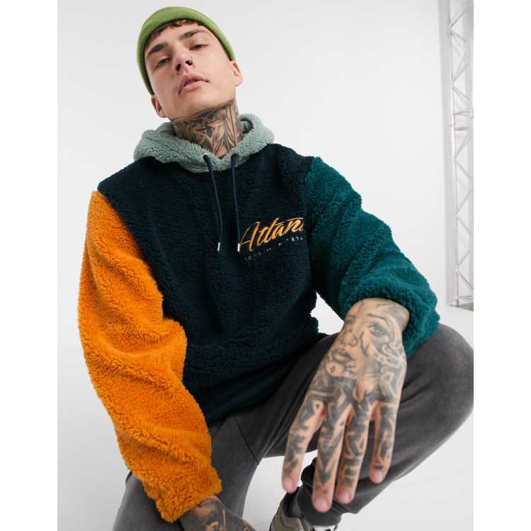 Teddy multicolor deals hoodie