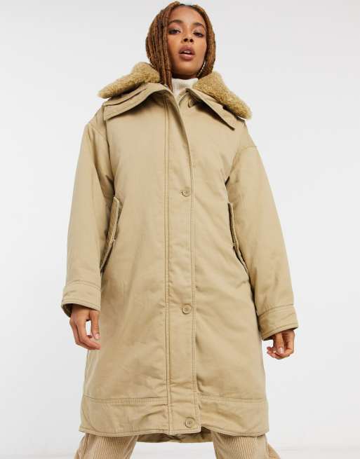 Asos parka best sale