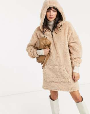 teddy bear hoodie asos