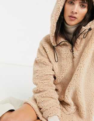 asos teddy hoodie