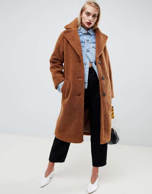 Asos Design Teddy Mantel Asos