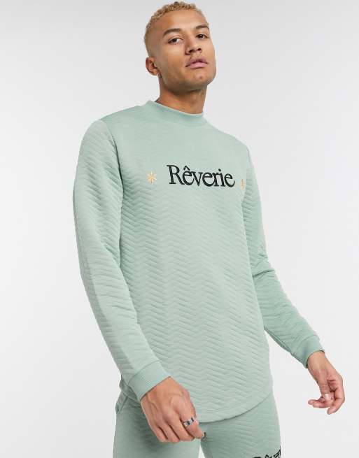 ASOS DESIGN – Teksturowany komplet z wyhaftowanym napisem , 2 z 3