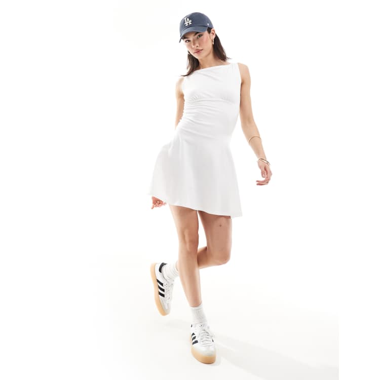ivory tennis dress Pleated Tennis Dress