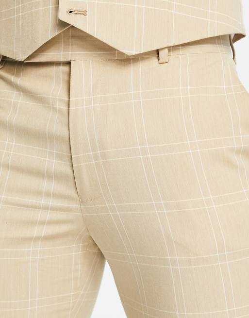 ASOS DESIGN — Ternede bukser med smal pasform, 3 af 4