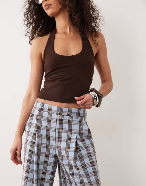 ASOS DESIGN - Ternede bukser med vide ben, 4 af 5