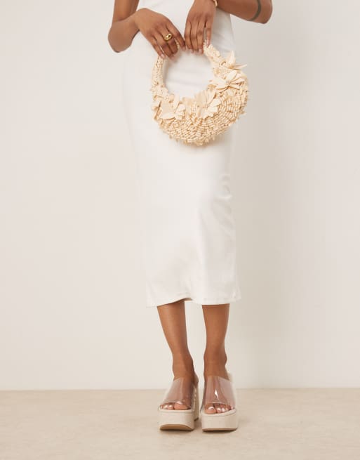 ASOS DESIGN - Tess - Mules compensées - Transparent, 2 de 4