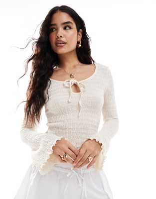 ◇BITTER CELLS◇ Angel long sleeveIvory MUSINSA | BITTERCELLS Angel Long Sleeve-Ivory