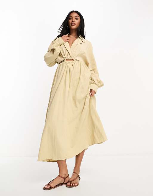 Midi shirt cheap dress asos