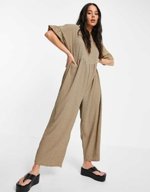 Asos store check jumpsuit