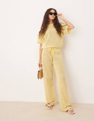 Asos Design Textured Jersey Oversized Short Sleeve Top