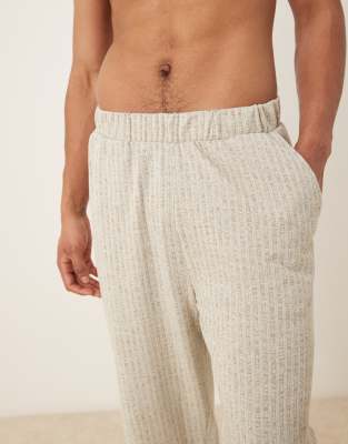 Asos Design Textured Lounge Pants