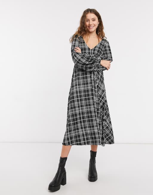 Midi swing dress clearance uk