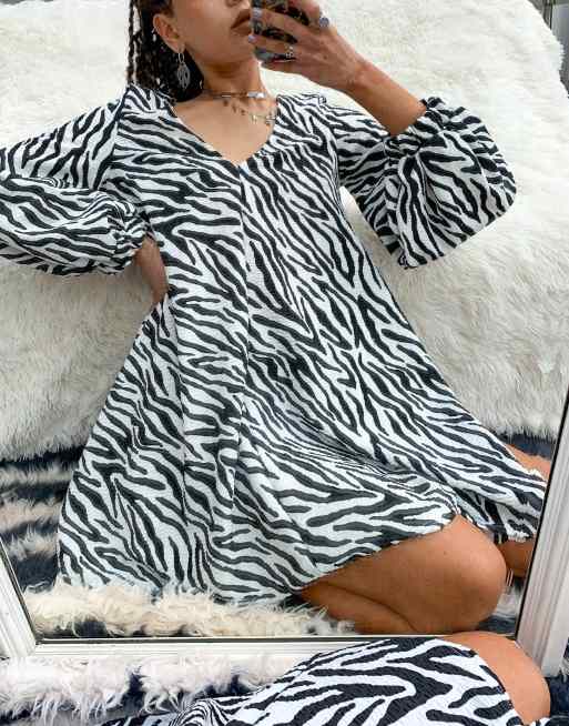 Zebra clearance dress asos