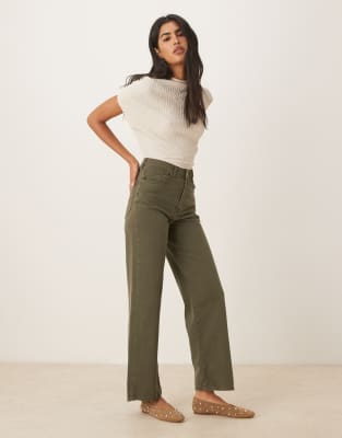 Asos Design Textured Ruched Side Asymmetric Tee In White