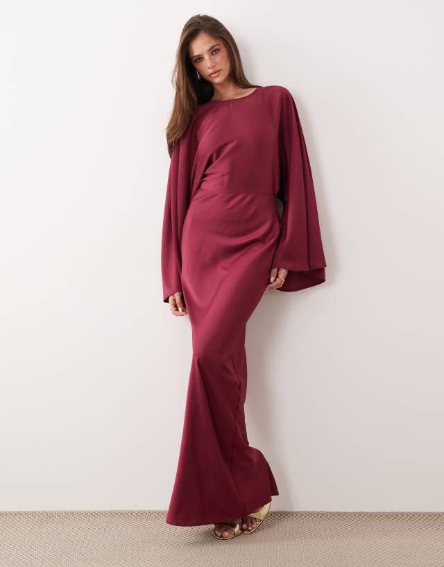ASOS Design - Maxi Dress - Women - Polyester/Spandex
