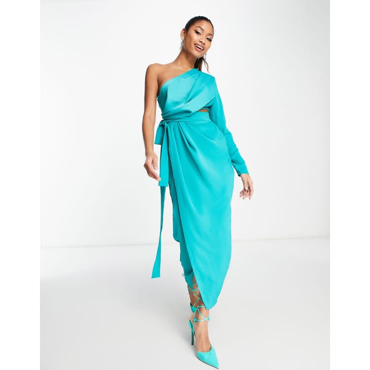 asos design satin midi dress ASOS Design - Midi Dress - Women - Polyester - 10 US