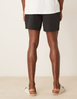 Asos Design Textured Shorts