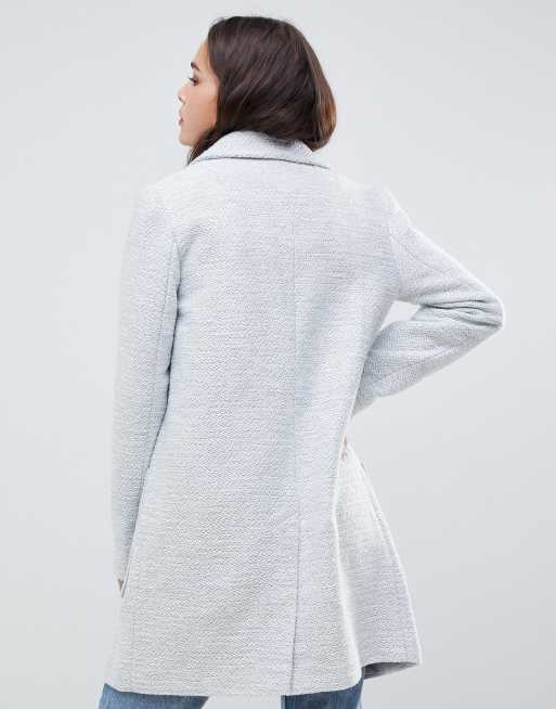 Asos design 2025 textured slim coat