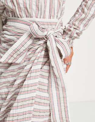 asos striped maxi dress