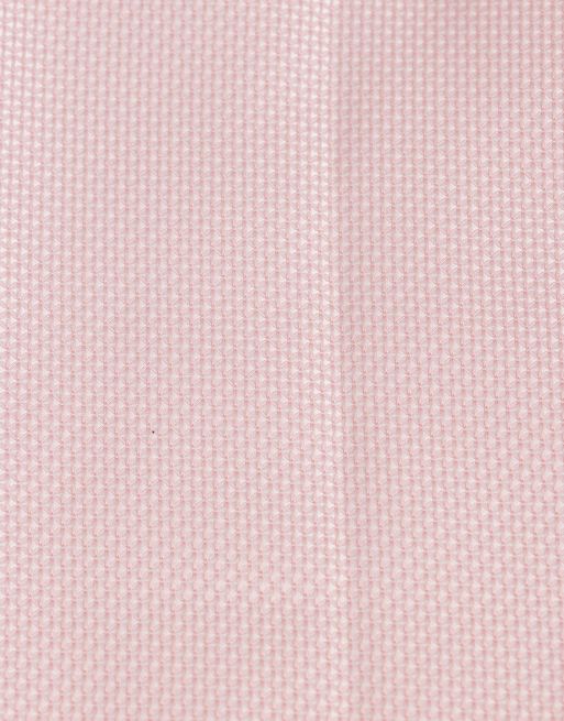 ASOS DESIGN textured tie and pocket square in pink, 2 of 3