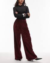 Dream Sister Jane Satine floral embellished velvet pants in