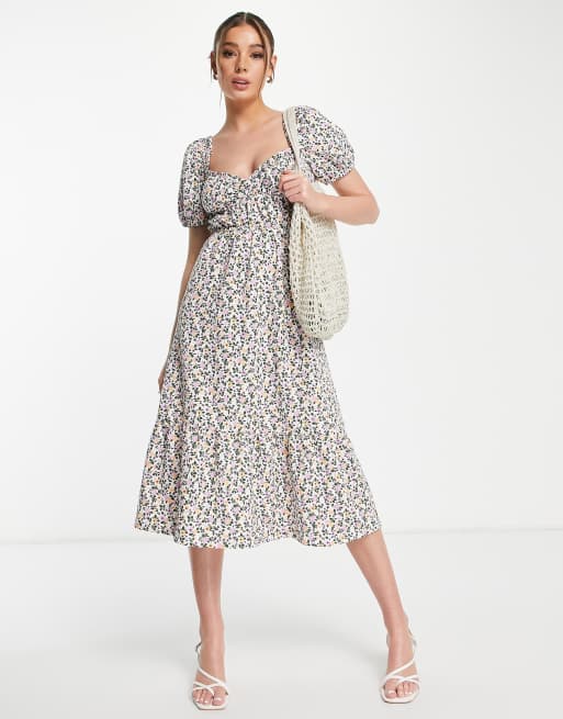 Asos ditsy clearance floral dress